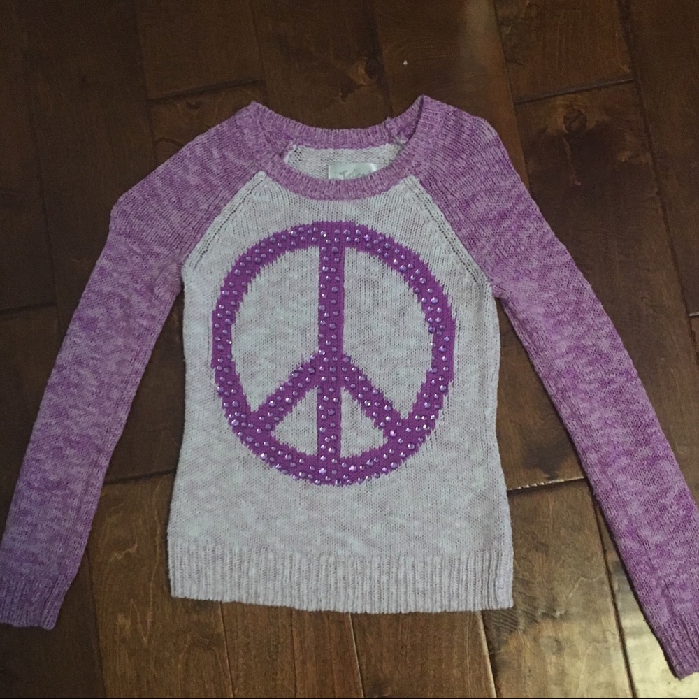 Purple sweater